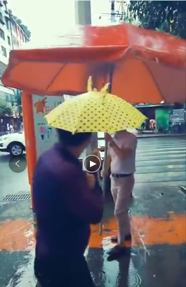 大小伞对比
