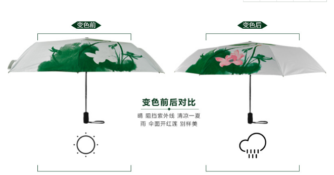 变色伞
