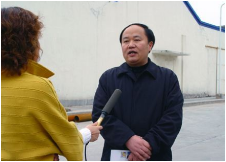 王斌章接受采访
